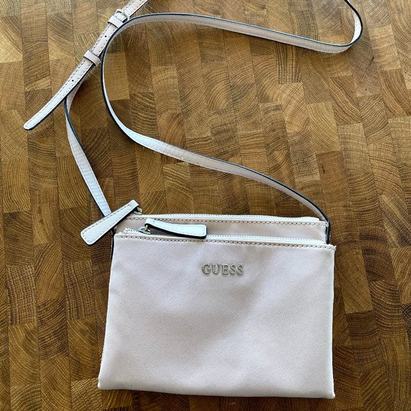 GUESS PALE PINK CROSSBODY - Picture 2 of 7